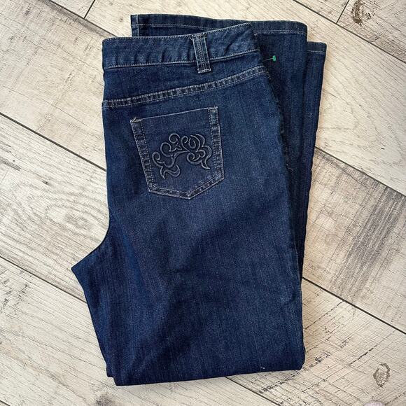 Christopher & Banks Women’s Jeans Straight Leg Size 16 - Picture 7 of 10